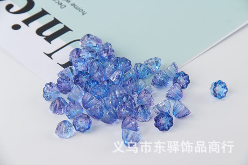 DIY Imported Czech Glaze 6 * 8mm Lotus Seedpod Flower Bracelet Hairpin Headdress Earrings Handmade Jewelry Accessories Material DIY Imported Czech Glaze 6 * 8mm Lotus Seedpod Flower Bracelet Hairpin Headdress Earrings Handmade Jewelry Accessories Material