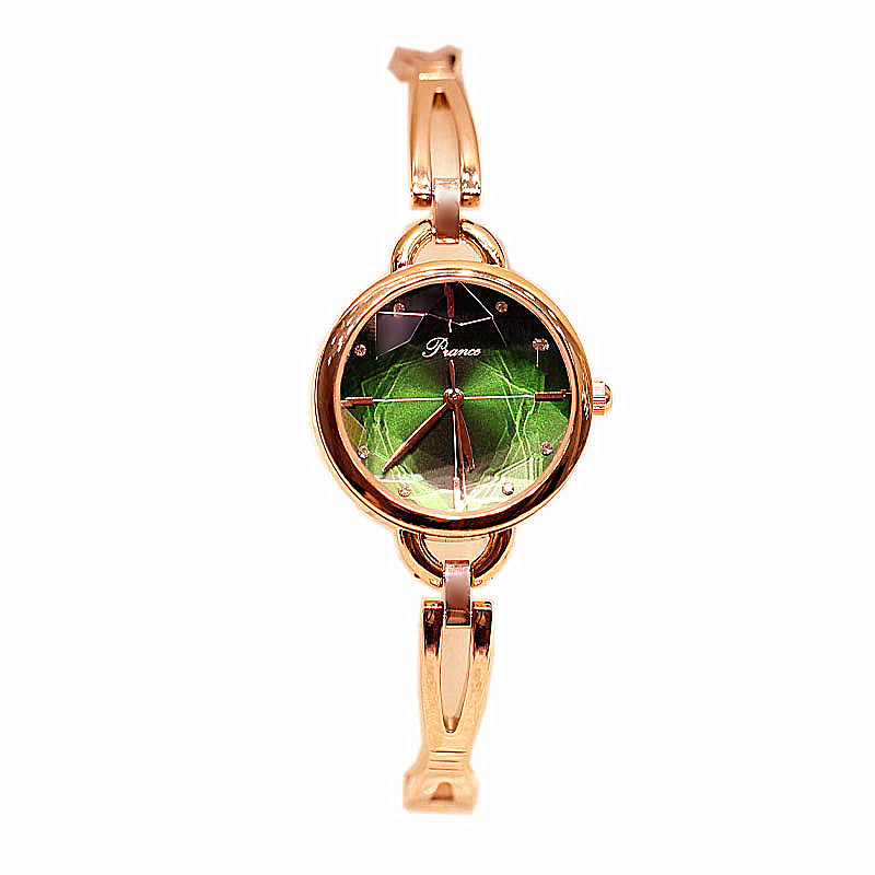 Manufacturers Supply Fashionable New Genuine Women&#039;s Watch Diamond-Embedded Small Bracelet Waterproof Imported Movement Watch