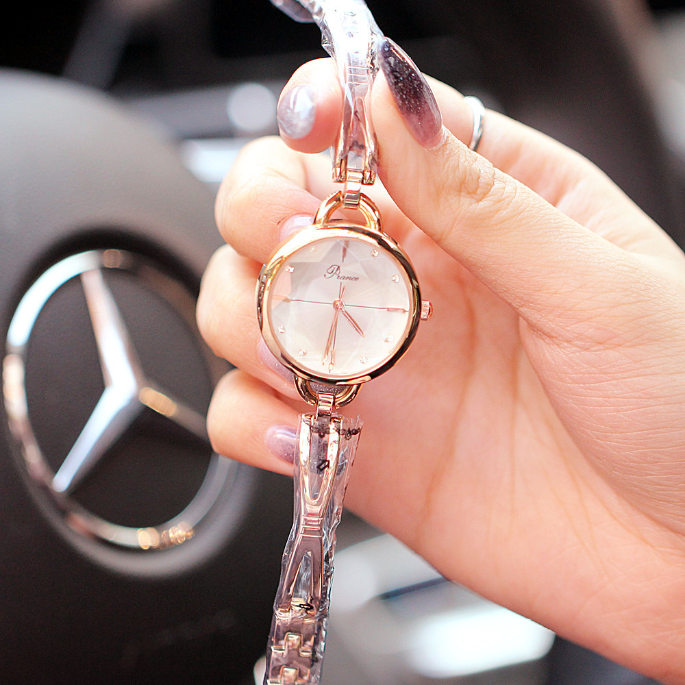 Manufacturers Supply Fashionable New Genuine Women's Watch Diamond-Embedded Small Bracelet Waterproof Imported Movement Watch Manufacturers Supply Fashionable New Genuine Women's Watch Diamond-Embedded Small Bracelet Waterproof Imported Movement Watch