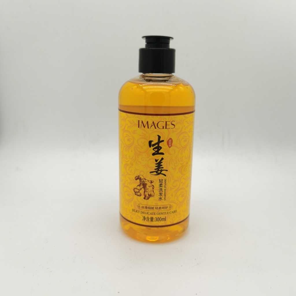 IMAGES Images Shampoo Contains Ginseng Polygonum Multiflorum Ginger Chinese Honeylocust Fruit Essence Anti-off Nourishing Hair External Order