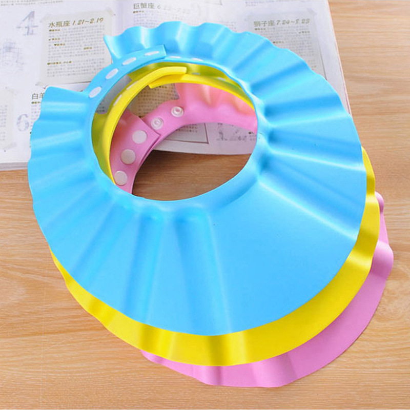 Baby Head Washing Fantastic Product Ear Protection Shampoo Cap Adjustable Baby Children Little Child Toddler Waterproof Bath Shampoo Cap Shower Cap