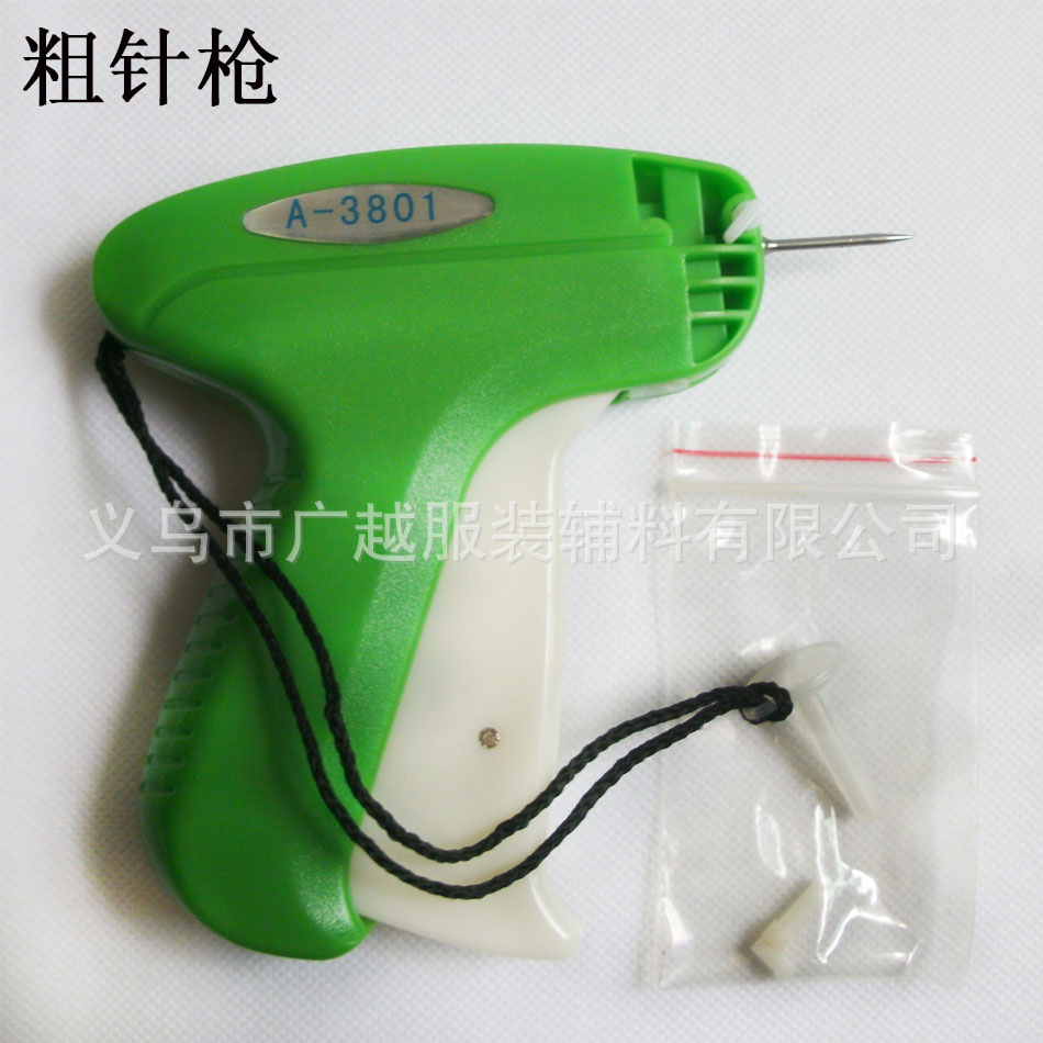 Chiba A3801 Coarse Gun Socks Tag Gun Clothing Plastic Pin Gun Imported Steel Needle Labeling Machine Trademark Hanging Tag Gun