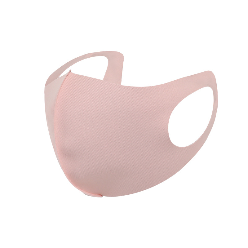 2021 New Mask Ice Silk Health Cloth Fashion Mask Repeated Use Washed Dustproof and Sun Protection Mask Factory Direct Supply