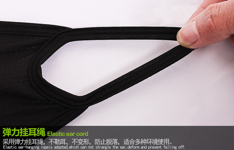 Cross-Border Ice Silk Quick-Drying/Double-Layer Breathable Dustproof Anti-Gray Mask Men and Women Four Seasons Outdoor Windproof Cycling