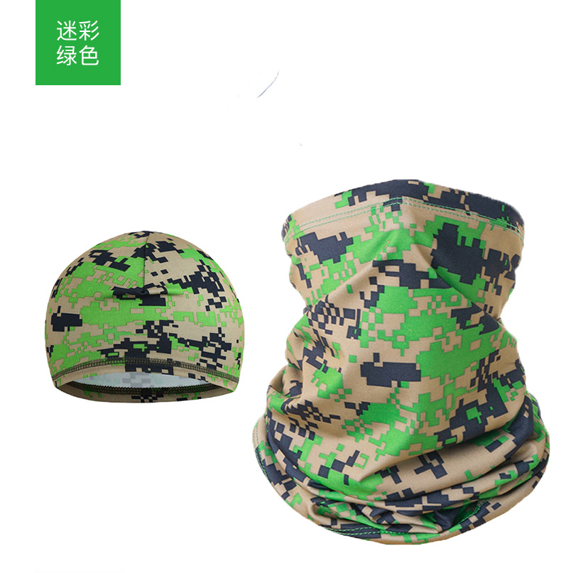 Outdoor Milk Silk Headscarf Head Cover Multi-Functional Scarf Breathable Cycling Scarf Mask Sunscreen Bandana Cycling Headscarf