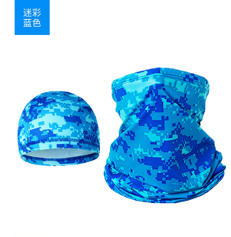 Outdoor Milk Silk Headscarf Head Cover Multi-Functional Scarf Breathable Cycling Scarf Mask Sunscreen Bandana Cycling Headscarf