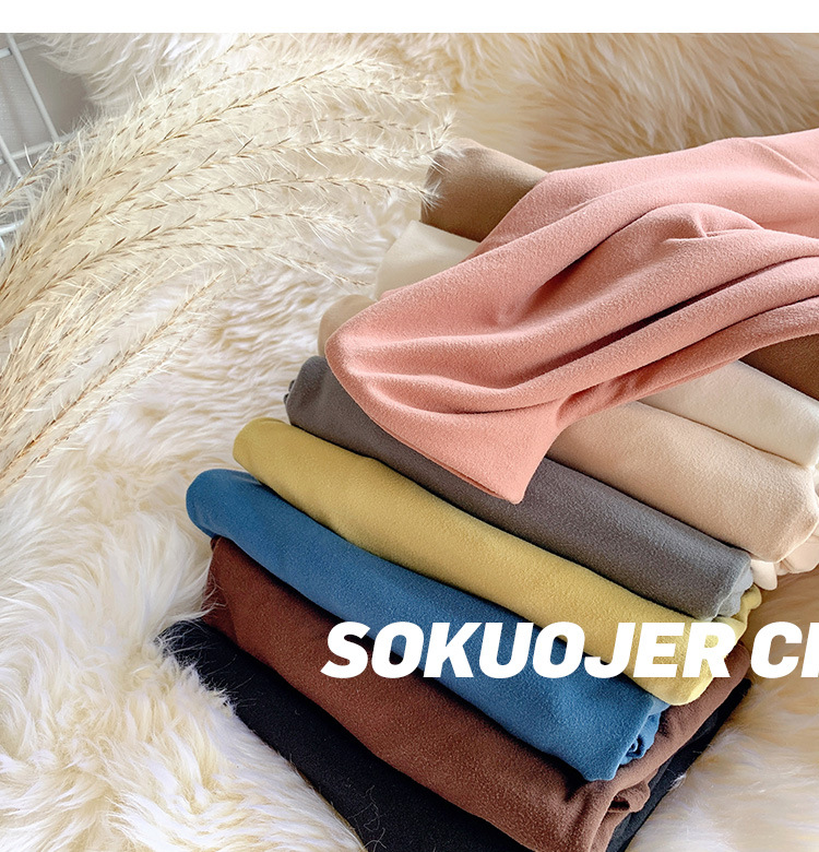 Milk Silk Dralon Double-Sided Brushed Half Turtleneck Bottoming Shirt Women's Autumn and Winter Korean-Style Long-Sleeved T-shirt Inner Mask Autumn Clothes