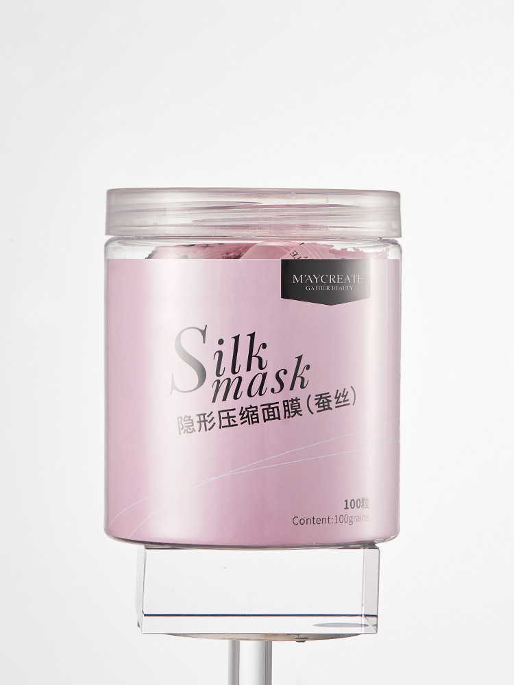 M'AYCREATE Compression Mask Invisible Silk Dry Facial Mask Tissue Ultra-Thin Moisturizing Wet Apply a Facial Mask Buckle Factory Wholesale