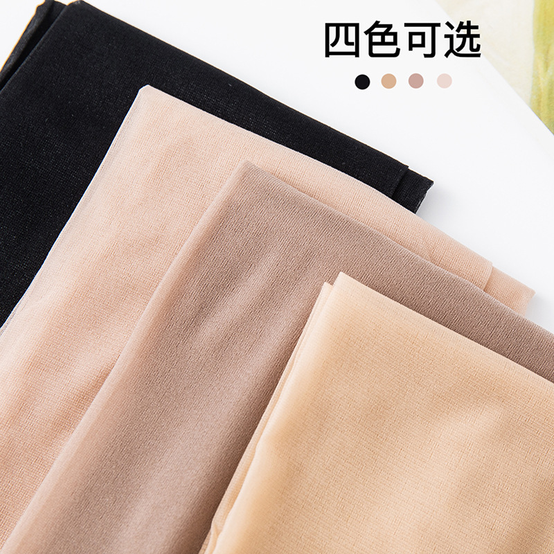 Women&#039;s Silk Stockings Mask Socks Summer Thin Bare Skin Superb Fleshcolor Pantynose Velvet Arbitrary Cut Romper Crotch Concealer Silk Stockings