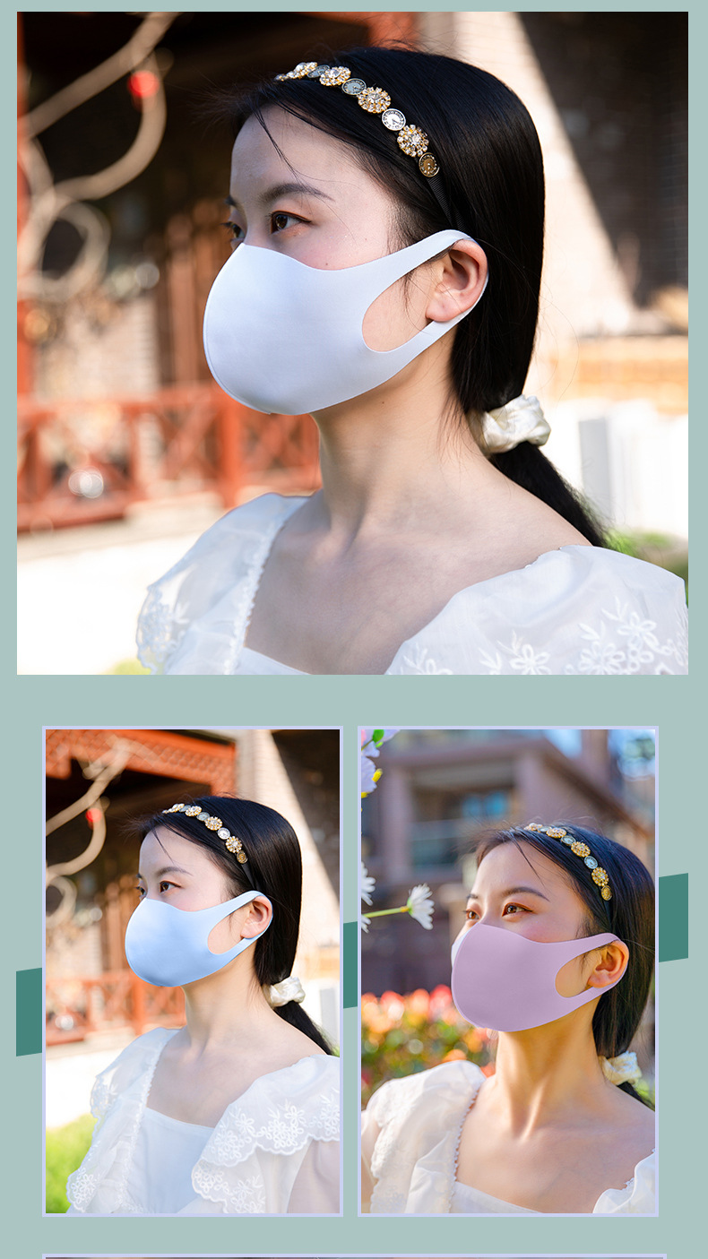 Japanese Patay Hyaluronic Acid Light-Changing Sunscreen Mask New Three-Dimensional Internet Celebrity Wholesale Washable Ice Silk Mask Japanese Patay Hyaluronic Acid Light-Changing Sunscreen Mask New Three-Dimensional Internet Celebrity Wholesale Washable Ice Silk Mask
