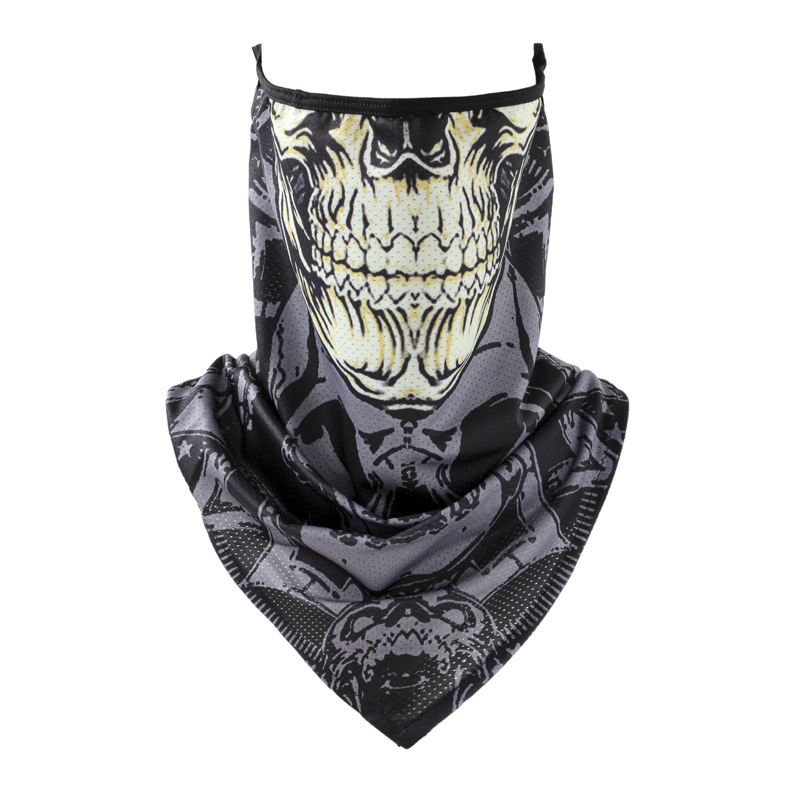 Ice Silk Sun-Proof Headgear Scarf Outdoor Quick-Drying Breathable Cycling Ice Silk Scarf Mask Sunscreen Face Care Cycling Mask