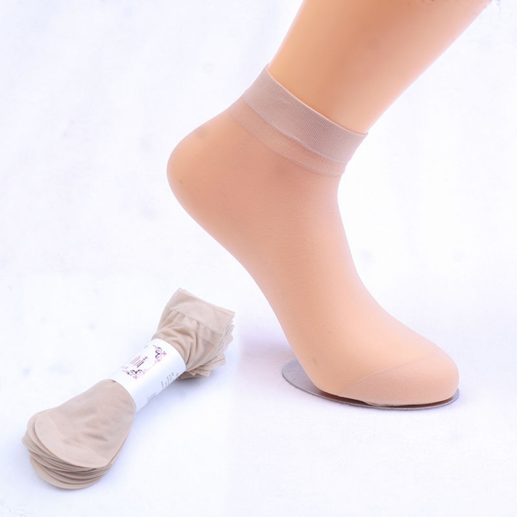 Short silk stockings leaves lady hook silk core silk steel mask socks thin spring and Autumn style silk stockings 1 pack 100 pairs Short silk stockings leaves lady hook silk core silk steel mask socks thin spring and Autumn style silk stockings 1 pack 100 pairs