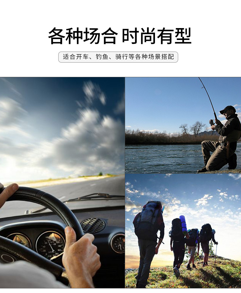 Bone Conduction Glasses Bluetooth Headset for Bone Conduction 5.0 Smart Glasses Outdoor Sports Sunglasses TWS Ear-Mounted Glasses