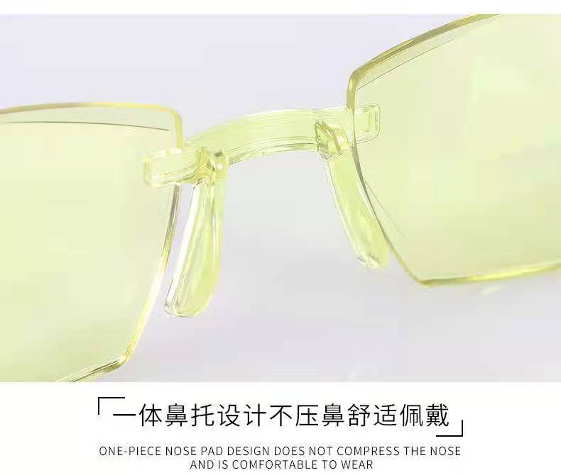 2021 New Reading Glasses Running Rivers and Lakes Stall Night Vision Small Yellow Lens Frameless Smart Zoom Anti-Blue Light Reading Glasses 2021 New Reading Glasses Running Rivers and Lakes Stall Night Vision Small Yellow Lens Frameless Smart Zoom Anti-Blue Light Reading Glasses
