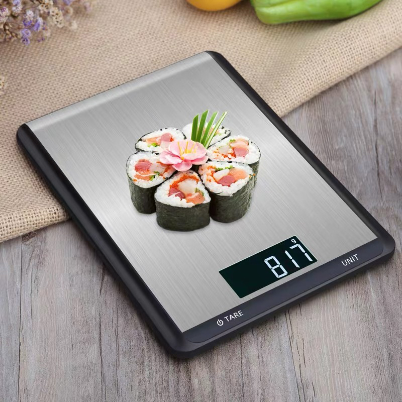 New electronic scale electronic kitchen scale baking scale cake scale drawing high quality small table scale household food scale