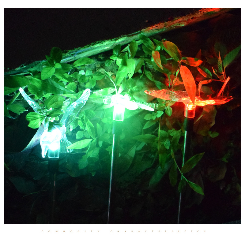 Amazon Cross-Border Solar Lawn Lamp Butterfly Dragonfly Bird Colorful LED Decorative Lighting Floor Outlet Lead Street Lamp Amazon Cross-Border Solar Lawn Lamp Butterfly Dragonfly Bird Colorful LED Decorative Lighting Floor Outlet Lead Street Lamp