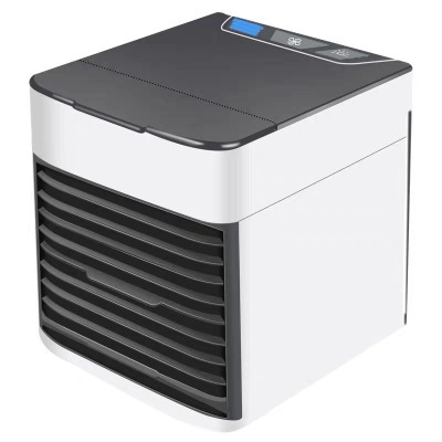 Mini Small Air Conditioning Cooling Desktop Water-Cooled Spray USB Rechargeable Small Fan Student Dormitory Office Air Cooler