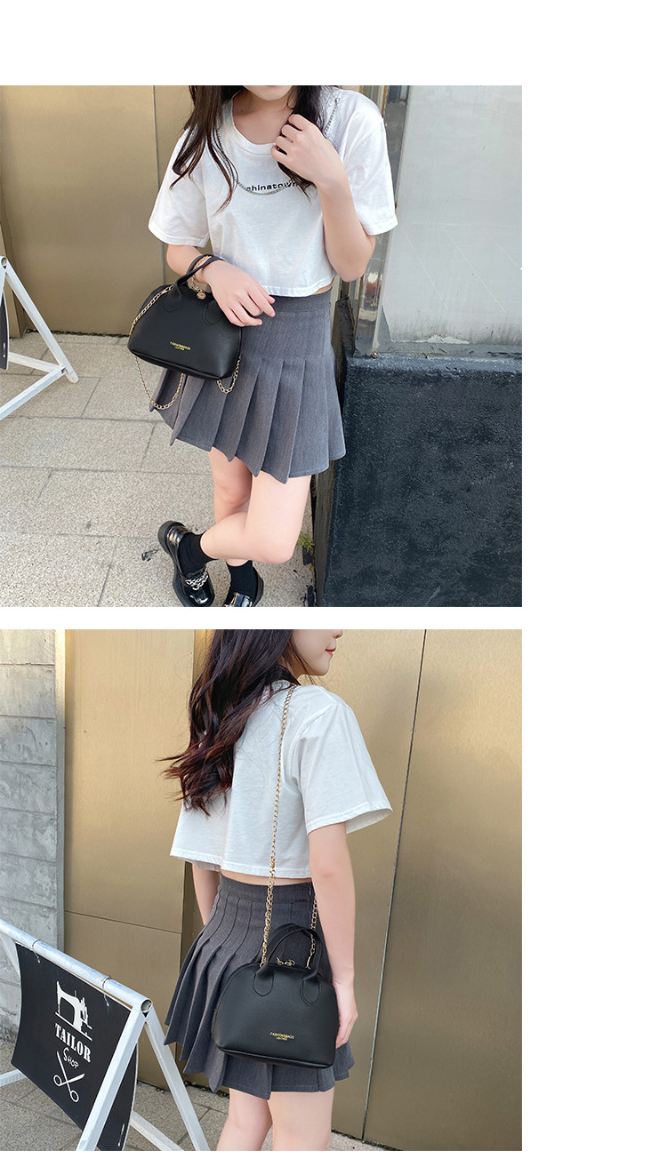 Women's Bag New Diamond Plaid Pattern Cloth Bronzing Portable Chain Shell Bag Leisure Mini Mobile Phone Bag Messenger Bag