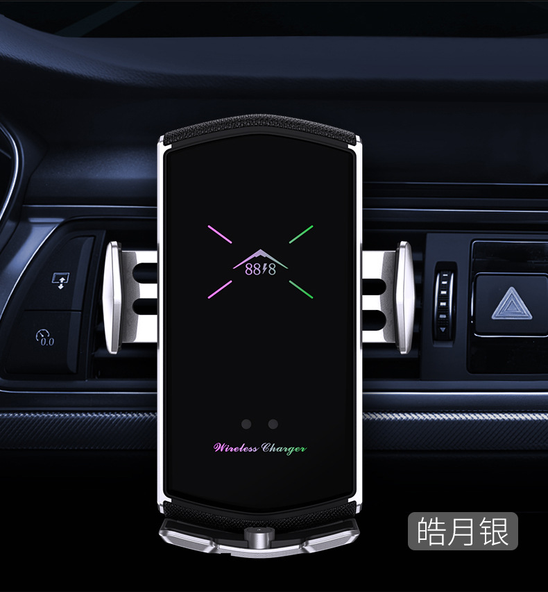 Car Wireless Charger Wholesale Magic Clip E6 Mobile Phone Holder Automatic Induction Opening and Closing Universal All Mobile Phones Car Wireless Charger Wholesale Magic Clip E6 Mobile Phone Holder Automatic Induction Opening and Closing Universal All Mobile Phones