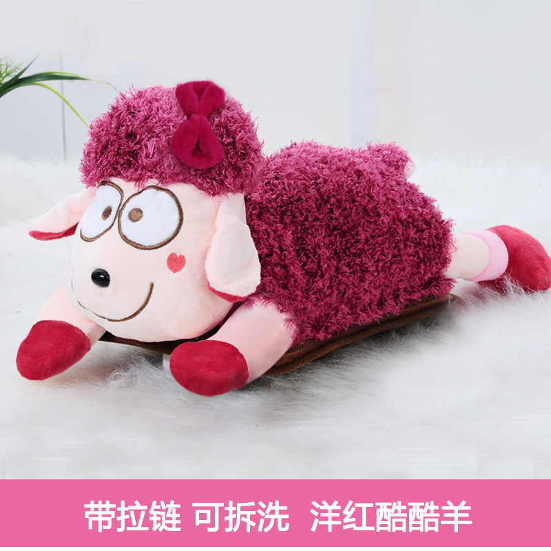 New Hot Water Bag Rechargeable Plush Double Plug Heating Pad Cartoon Hot-Water Bag Hand Warmer Cute Electric Warming Wholesale New Hot Water Bag Rechargeable Plush Double Plug Heating Pad Cartoon Hot-Water Bag Hand Warmer Cute Electric Warming Wholesale