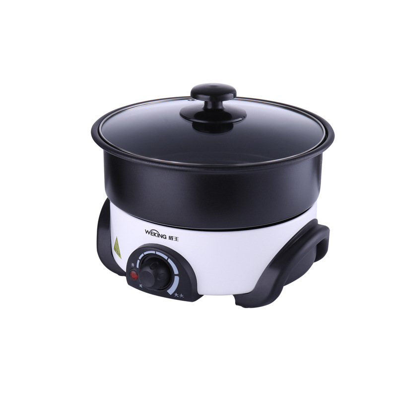 Multi-Functional Split Electric Chafing Dish Household Multi-Functional Electric Food Warmer 4L Electric Caldron Non-Stick Electric Food Warmer