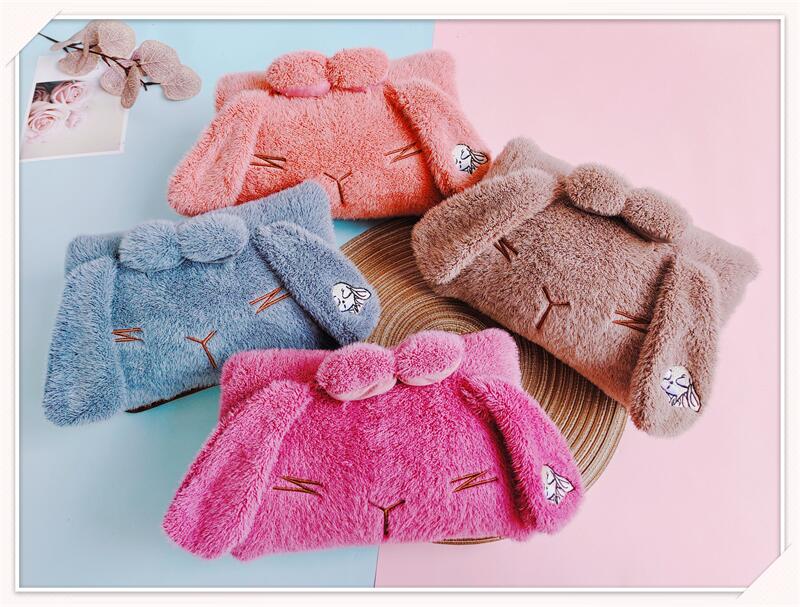 Cartoon New Plush Cute Rechargeable Hand Warmer Hot Water Injection Bag Electric Water Thermal Explosion-Proof Heating Pad Cartoon New Plush Cute Rechargeable Hand Warmer Hot Water Injection Bag Electric Water Thermal Explosion-Proof Heating Pad