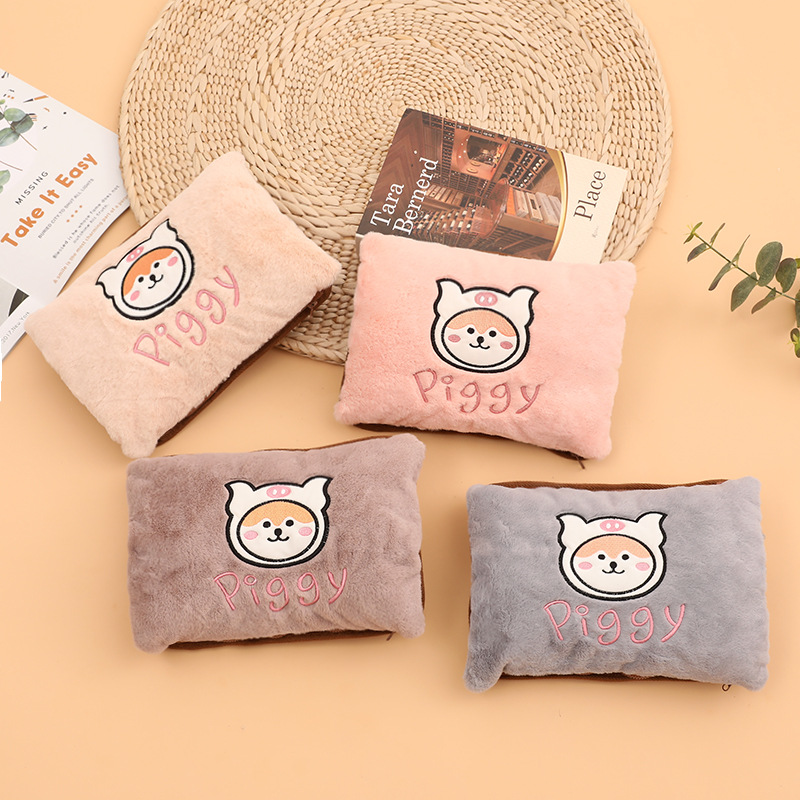 Hand Warmer Electric Hot Water Bag Heating Pad Rechargeable Waist Warmer Cute Explosion-Proof Plush Water Injection Female Hot-Water Bag Hand Warmer Electric Hot Water Bag Heating Pad Rechargeable Waist Warmer Cute Explosion-Proof Plush Water Injection Female Hot-Water Bag