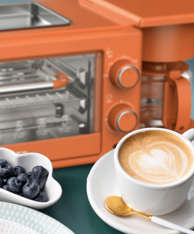 Internet Celebrity Live Broadcast Amoi Breakfast Machine Electric Oven Coffee Maker Hot Bread Maker Small Mini Automatic Toaster Electric Stove Internet Celebrity Live Broadcast Amoi Breakfast Machine Electric Oven Coffee Maker Hot Bread Maker Small Mini Automatic Toaster Electric Stove
