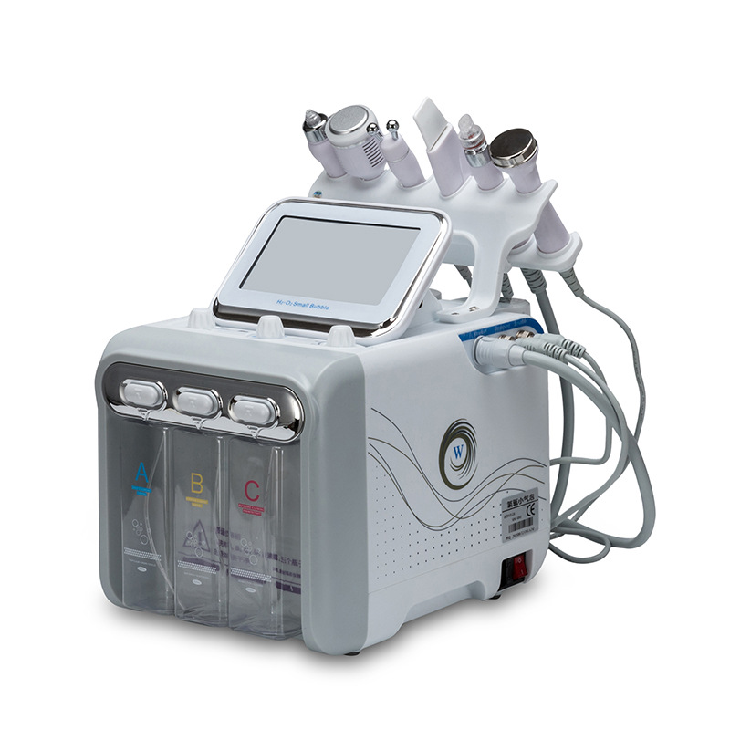 Korean Generation Hydrogen and Oxygen Small Bubble Introduction Oxygen Injection Blackhead Removing Hydrating Radio Frequency Device Comprehensive Beauty Salon Beauty Instrument