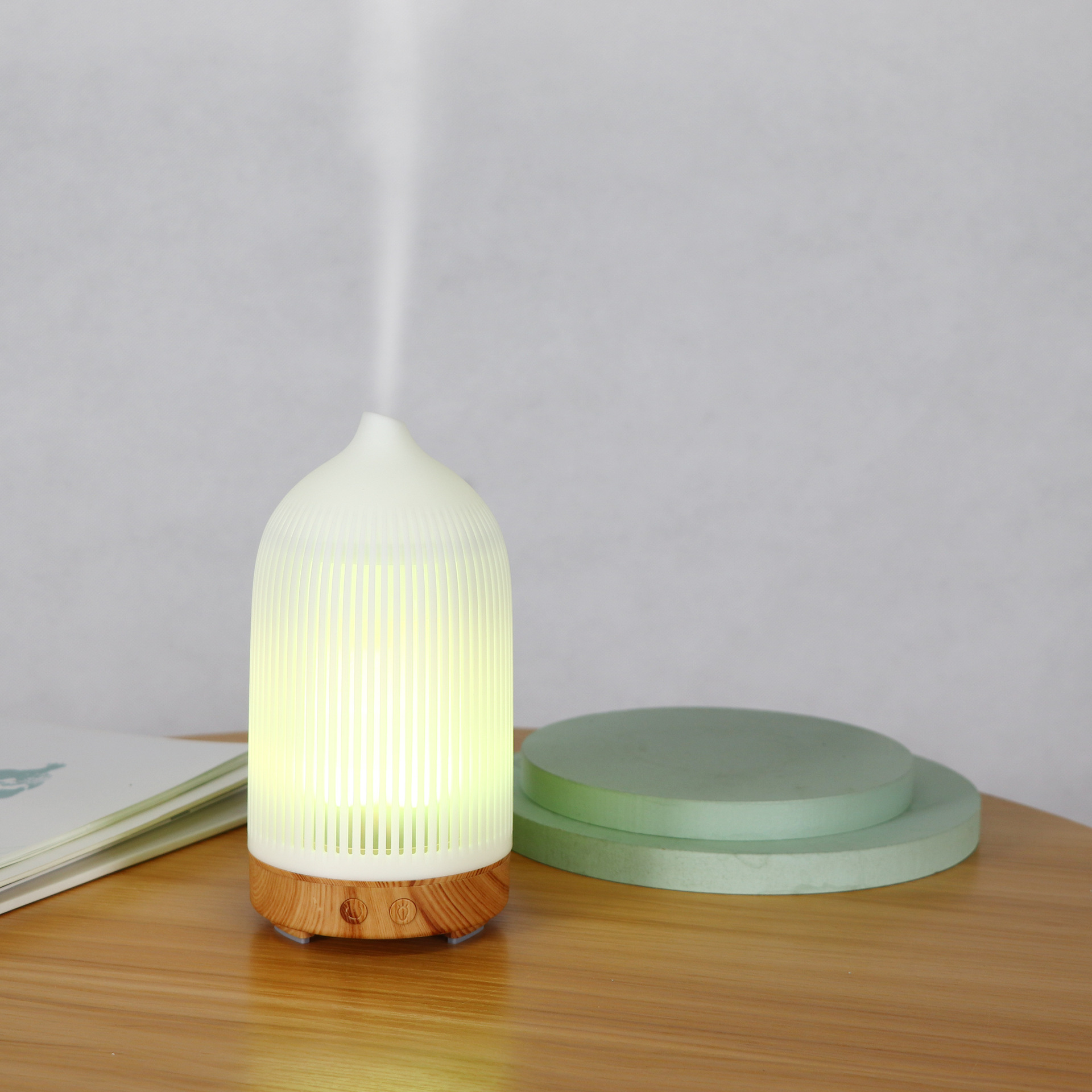 5V Colorful Fragrance Lamp Aroma Diffuser Ultrasonic Atomization Mini Desktop USB Humidifier Household Wood Grain Aroma Diffuser 5V Colorful Fragrance Lamp Aroma Diffuser Ultrasonic Atomization Mini Desktop USB Humidifier Household Wood Grain Aroma Diffuser