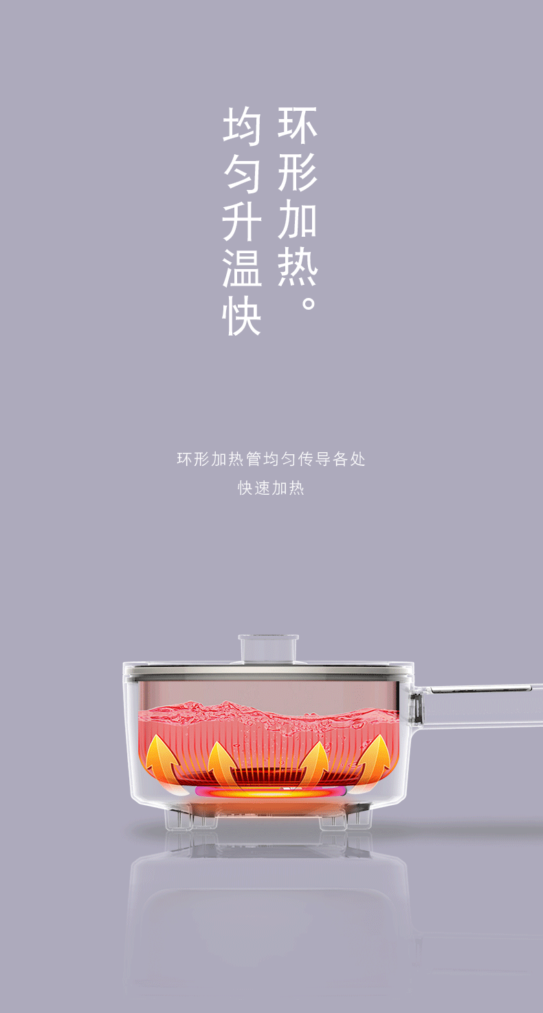 Germany Ankale Electric Chafing Dish Dormitory Students 2.5L Mini Small Electric Pot Smart Home Multi-Functional Electric Cooker Germany Ankale Electric Chafing Dish Dormitory Students 2.5L Mini Small Electric Pot Smart Home Multi-Functional Electric Cooker