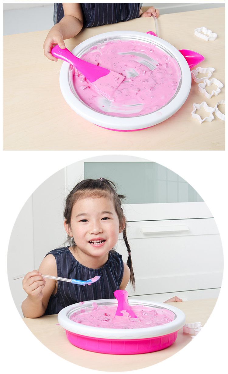 Household Fried Ice Machine DIY Children's Ice Frying Machine Yogurt Ice Cream Ice Crusher Plug-in-Free Ice Frying Machine Spot Household Fried Ice Machine DIY Children's Ice Frying Machine Yogurt Ice Cream Ice Crusher Plug-in-Free Ice Frying Machine Spot