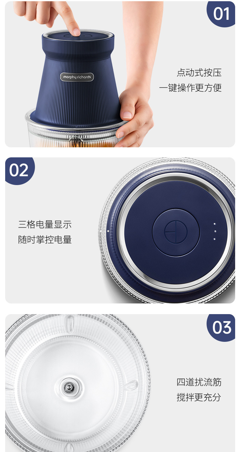 Mofei Meat Grinder Household Wireless Food Supplement Electric Small Cooking Machine Multi-Function Vegetable Grinder Meat Mixer Grind Stuffing Mofei Meat Grinder Household Wireless Food Supplement Electric Small Cooking Machine Multi-Function Vegetable Grinder Meat Mixer Grind Stuffing