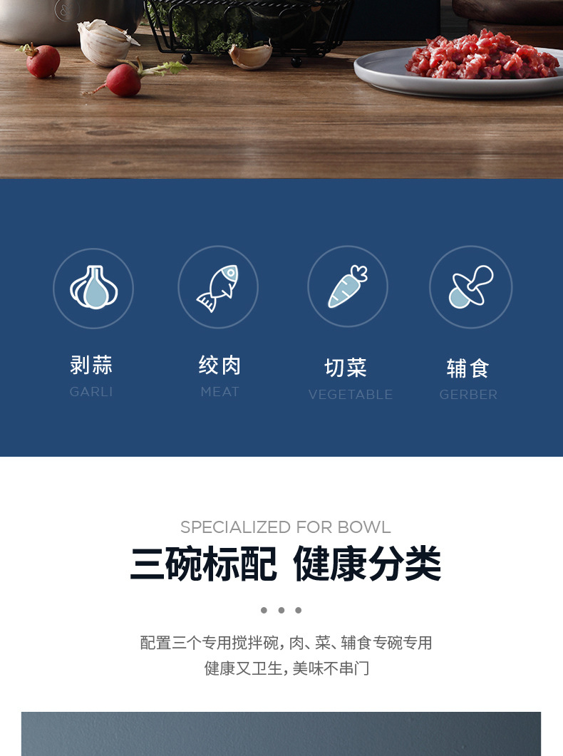 Mofei Mr9401 Food Processor Household Electric Small Multi-Function Vegetable Grind Stuffing Cooking Machine Meat Grinder Mofei Mr9401 Food Processor Household Electric Small Multi-Function Vegetable Grind Stuffing Cooking Machine Meat Grinder