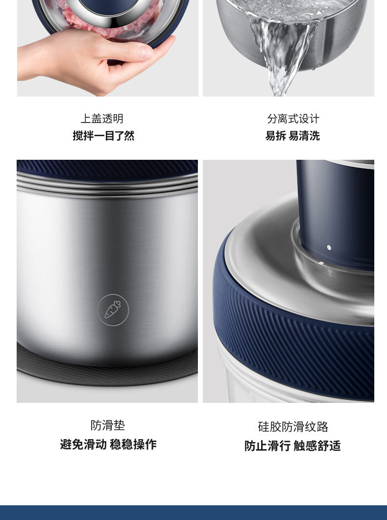Mofei Mr9401 Food Processor Household Electric Small Multi-Function Vegetable Grind Stuffing Cooking Machine Meat Grinder Mofei Mr9401 Food Processor Household Electric Small Multi-Function Vegetable Grind Stuffing Cooking Machine Meat Grinder