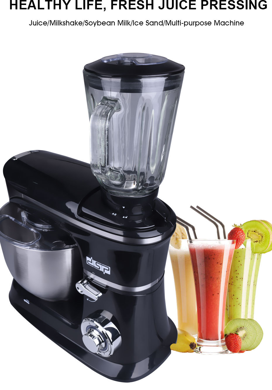 DSP DSP Three-in-One Household Multifunction Machine Grinding Cooking Machine Household Meat Grinder Fresh Squeezed Soybean Milk Juicer DSP DSP Three-in-One Household Multifunction Machine Grinding Cooking Machine Household Meat Grinder Fresh Squeezed Soybean Milk Juicer