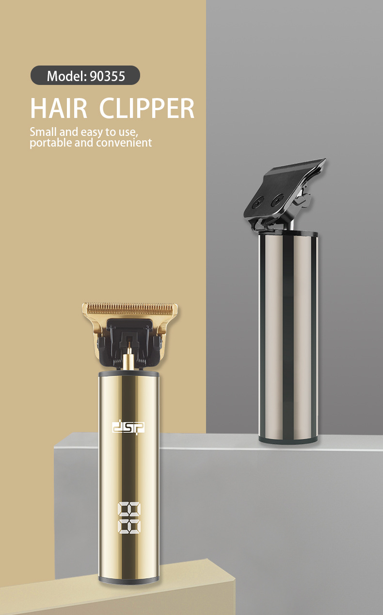 DSP DSP Electric Hair Clipper Men's Household Mini USB Rechargeable Haircut Set Professional Oil Head Electric Clipper DSP DSP Electric Hair Clipper Men's Household Mini USB Rechargeable Haircut Set Professional Oil Head Electric Clipper