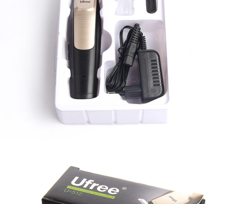 UfreeU-512 Oil Head Scissors Electric Clipper Bare Head Charger Electric Hair Clipper Shaver Barber Clipper Lettering White UfreeU-512 Oil Head Scissors Electric Clipper Bare Head Charger Electric Hair Clipper Shaver Barber Clipper Lettering White