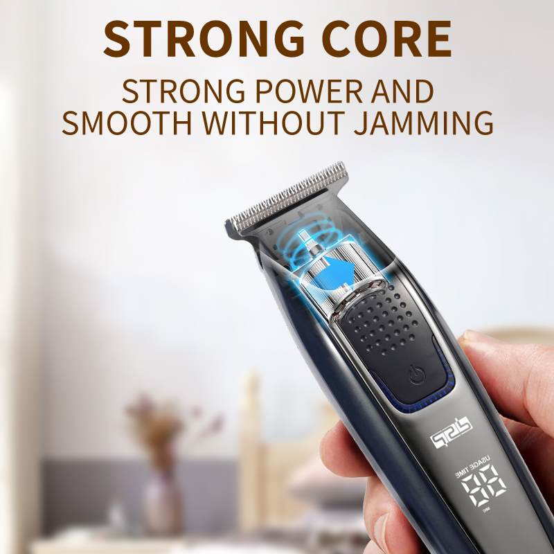 DSP/DSP Cross-Border Household Electric Hair Clipper Long Endurance Stainless Steel Cutter Head Hair Salon Professional Electric Clipper without Stuck Hair