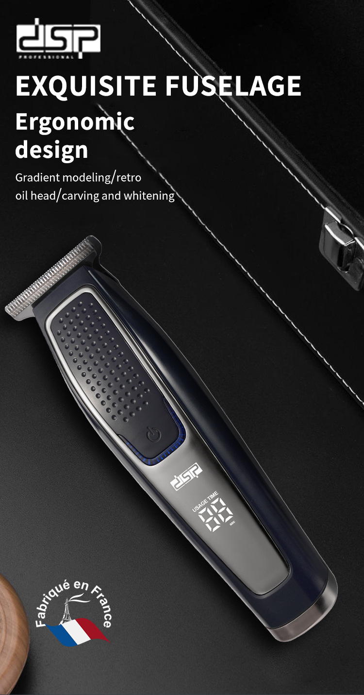 DSP/DSP Cross-Border Household Electric Hair Clipper Long Endurance Stainless Steel Cutter Head Hair Salon Professional Electric Clipper without Stuck Hair DSP/DSP Cross-Border Household Electric Hair Clipper Long Endurance Stainless Steel Cutter Head Hair Salon Professional Electric Clipper without Stuck Hair