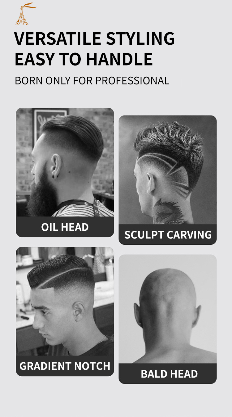 DSP/DSP Cross-Border Household Electric Hair Clipper Long Endurance Stainless Steel Cutter Head Hair Salon Professional Electric Clipper without Stuck Hair DSP/DSP Cross-Border Household Electric Hair Clipper Long Endurance Stainless Steel Cutter Head Hair Salon Professional Electric Clipper without Stuck Hair