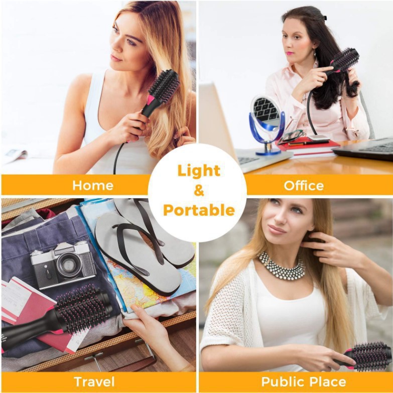 Multifunctional Warm-Air Comb Factory Direct Sales Amazon Cross-Border Negative Ion Straight Hair Hair Curler Electric Hair Drier Comb Hair Dryer Multifunctional Warm-Air Comb Factory Direct Sales Amazon Cross-Border Negative Ion Straight Hair Hair Curler Electric Hair Drier Comb Hair Dryer
