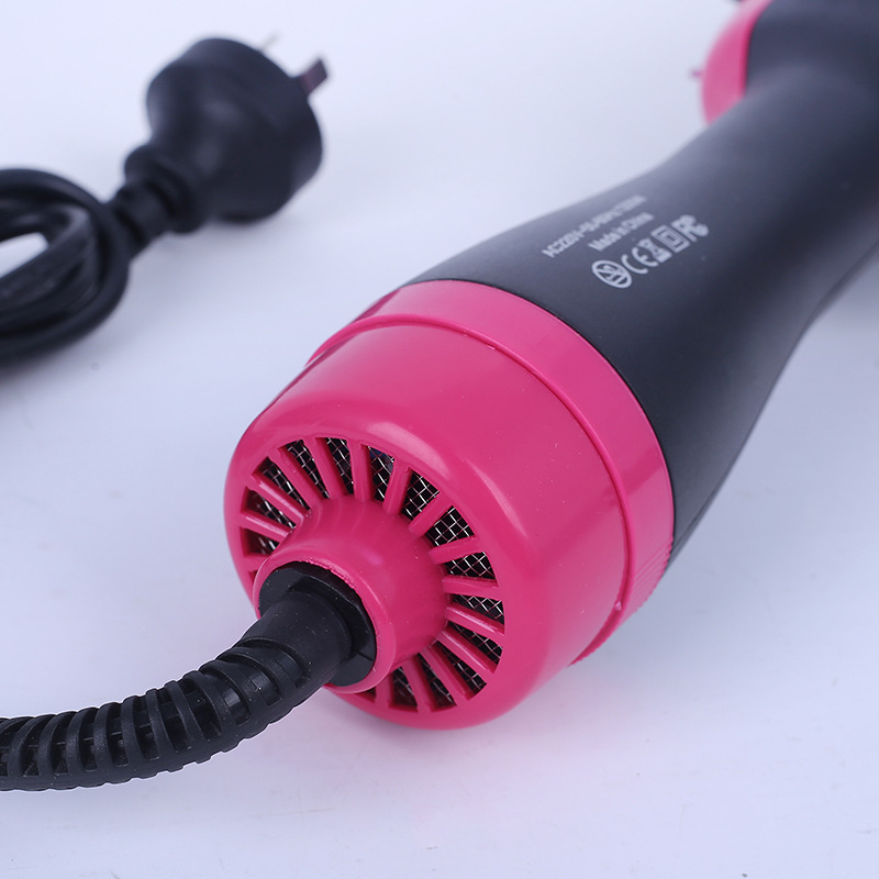 Cross-Border New Arrival Hot Air Comb Two-in-One Anion Hair Curler Hairdressing Straight Comb Electric Hair Drier Comb Amazon Manufacturer Cross-Border New Arrival Hot Air Comb Two-in-One Anion Hair Curler Hairdressing Straight Comb Electric Hair Drier Comb Amazon Manufacturer