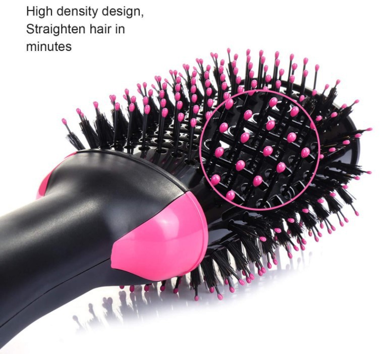 Cross-Border New Arrival Hot Air Comb Two-in-One Anion Hair Curler Hairdressing Straight Comb Electric Hair Drier Comb Amazon Manufacturer Cross-Border New Arrival Hot Air Comb Two-in-One Anion Hair Curler Hairdressing Straight Comb Electric Hair Drier Comb Amazon Manufacturer