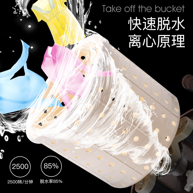 Clothes Dehydrator Dormitory Students Manual Laundry-Drier Household Small Spin Mop Bucket Dryer Spin-Dry Machine without Electricity