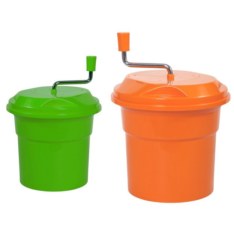 Commercial Salad Dehydrator Washing Vegetables and Fruits to Throw Water Dry Basket Device Commercial Manual Draining Laundry-Drier Commercial Salad Dehydrator Washing Vegetables and Fruits to Throw Water Dry Basket Device Commercial Manual Draining Laundry-Drier