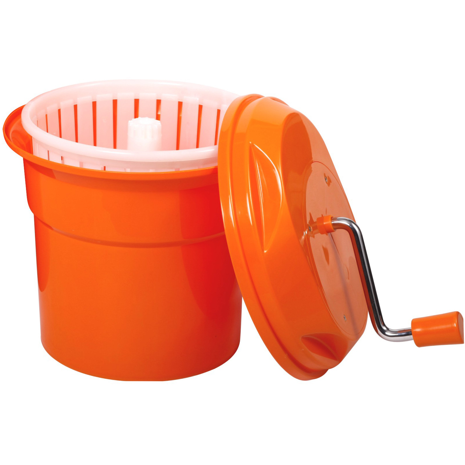 Commercial Salad Dehydrator Washing Vegetables and Fruits to Throw Water Dry Basket Device Commercial Manual Draining Laundry-Drier Commercial Salad Dehydrator Washing Vegetables and Fruits to Throw Water Dry Basket Device Commercial Manual Draining Laundry-Drier