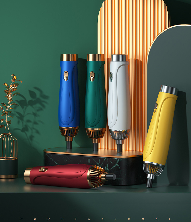 Hair Dryer Household Blowing and Combing Integrated Anion Hair Care Hair Curler and Straightener Dual-Use Multi-Functional Three-in-One Modeling Electric Hair Drier Comb Hair Dryer Household Blowing and Combing Integrated Anion Hair Care Hair Curler and Straightener Dual-Use Multi-Functional Three-in-One Modeling Electric Hair Drier Comb