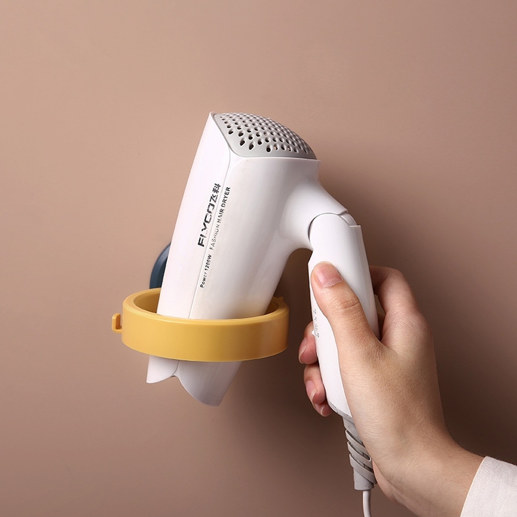Bathroom Wall-Mounted Discharge Hair Dryer Rack Bathroom Rack Punch-Free No Trace Stickers Toilet Storage Hair Dryer Holder Bathroom Wall-Mounted Discharge Hair Dryer Rack Bathroom Rack Punch-Free No Trace Stickers Toilet Storage Hair Dryer Holder