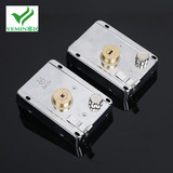 Double Insurance Hoodle Door Lock Old-Fashioned Timber Door Lock Exterior Door Lock Two Insurance Cylinder Lock Non-Bull Head Lock Card